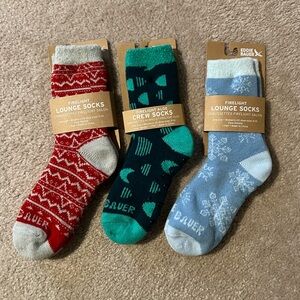 (3) NWT Eddie Bauer Women’s Lounge Socks